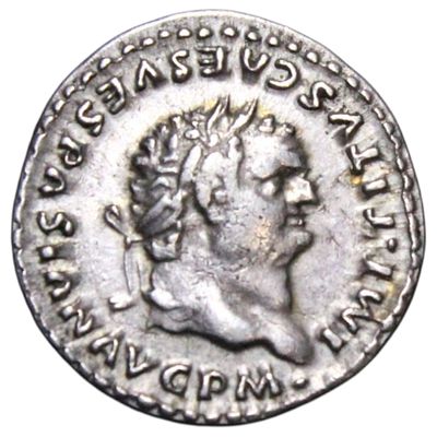 RARO----IMPÉRIO ROMANO- TITO, DENÁRIO (79/81DC), 3.51gr, 18mm, Sear 2515, BMCRE 61. CBN 50. RSC 