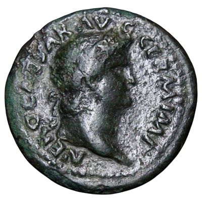 IMPÉRIO ROMANO- NERO, ASSE (ROMA, 65DC), 10.76gr, 27.8mm, Sear 1974, RIC 306, COBRE