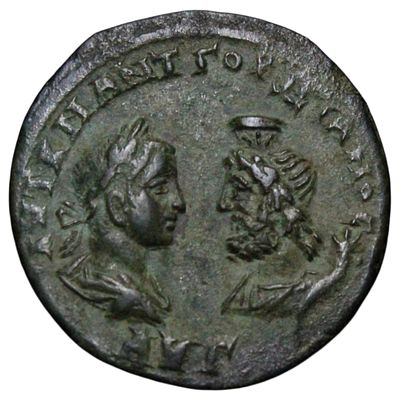 IMPÉRIO ROMANO (PROVINCIAL)- GORDIANO III E SERAPIS, AE27 (ODESSOS/TRÁCIA, 238/44 DC), 11.58gr 