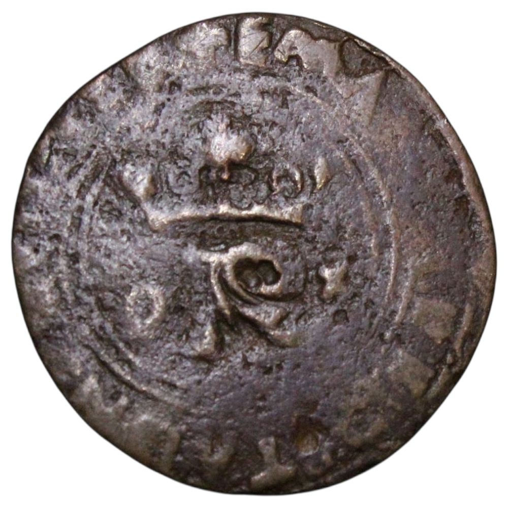 PORTUGAL- REAL (D. MANUEL I, 1511), PORTO, COBRE, 9.35gr, 28.3mm, AG 09.02