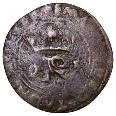 PORTUGAL- REAL (D. MANUEL I, 1511), PORTO, COBRE, 9.35gr, 28.3mm, AG 09.02