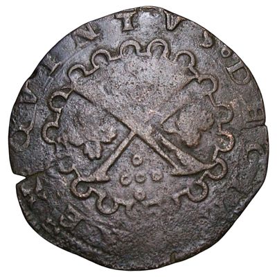 PORTUGAL- X REAIS (D. JOÃO III, 1521/57), LISBOA, COBRE, 13.96gr, 37.2mm, AG 15.14