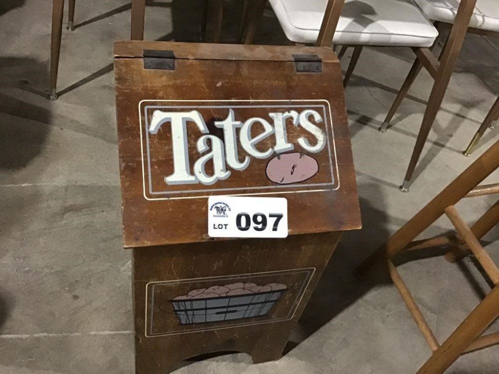 Lot 97: TATER BIN