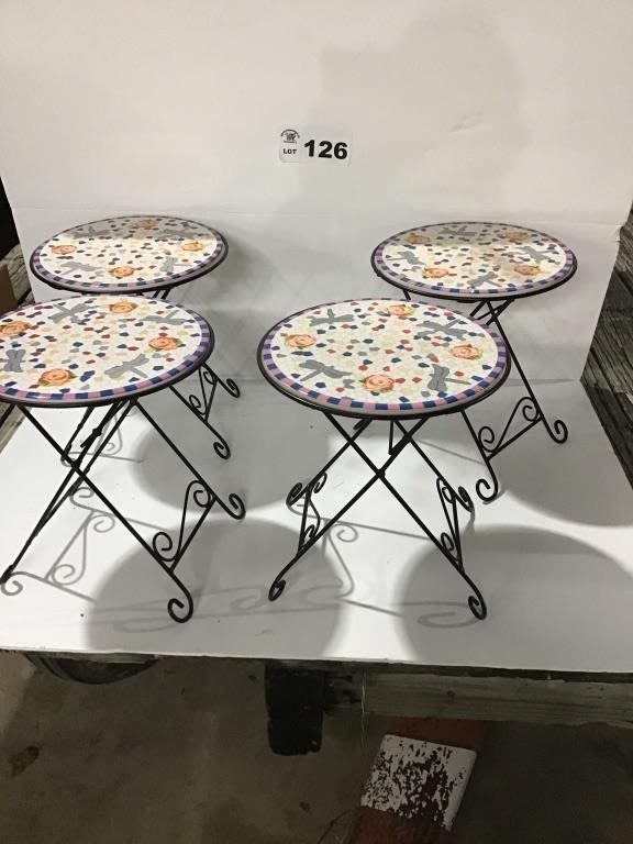 Lot 126: PLANT STANDS
