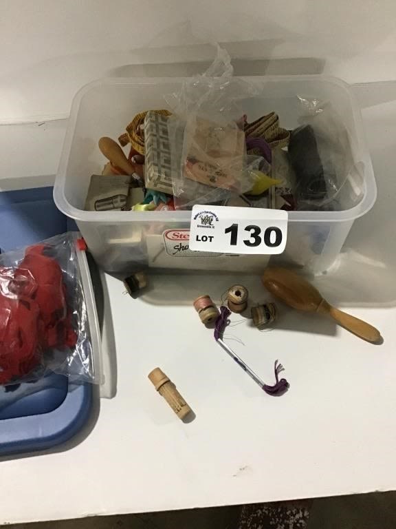 Lot 130: SEWING ITEMS, DARNER