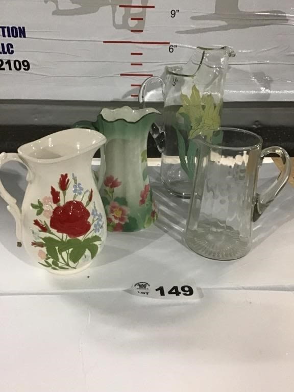 Lot 149: VINTAGE PITCHERS