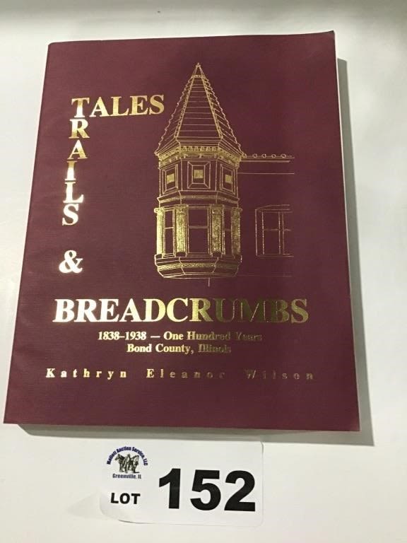 Lot 152: TALES,  TRAILS,  BOND CO. BOOK