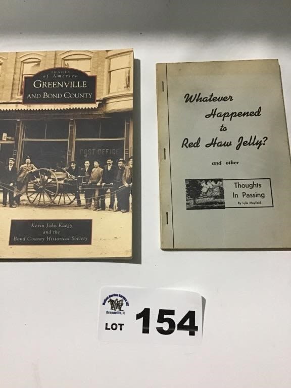 Lot 154: LOCAL GREENVILLE BOOKS