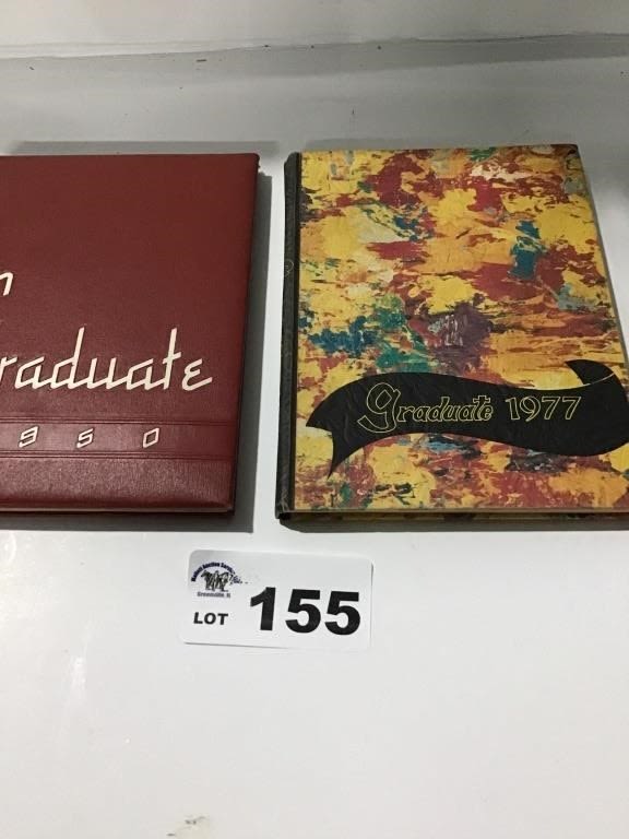 Lot 155: 1950, 1977 GREENVILLE YEAR BOOKS