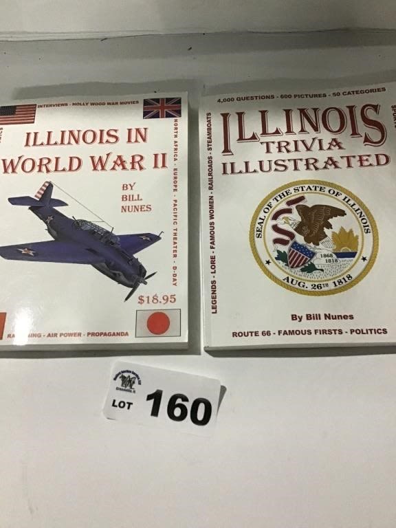 Lot 160: ILLINOIS BOOKS
