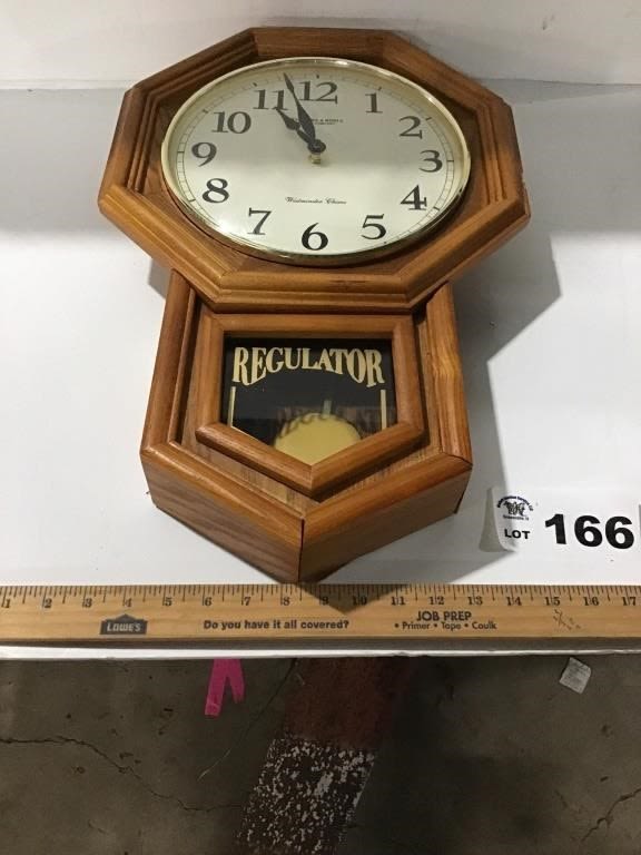 Lot 166: WALL CLOCK
