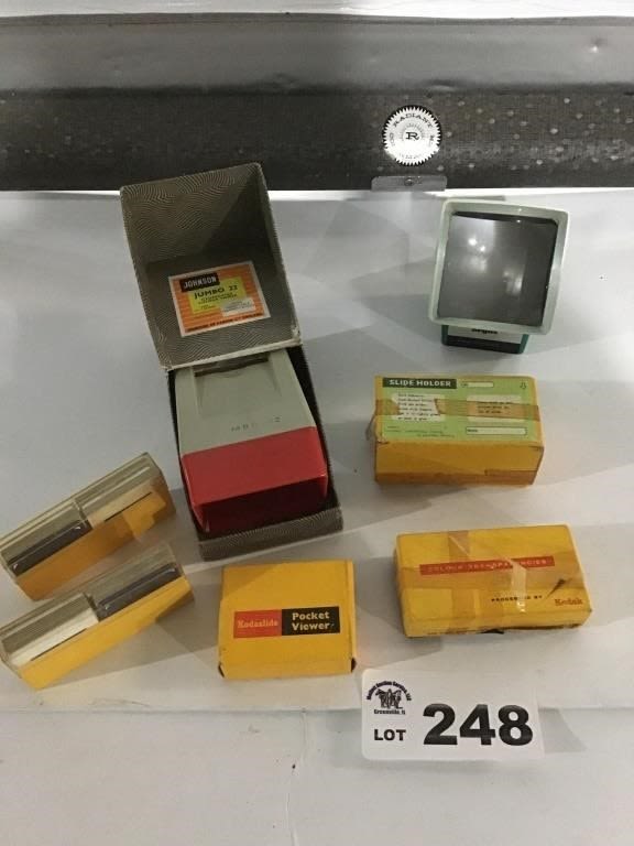Lot 248: COLOR VIEWER, SLIDES
