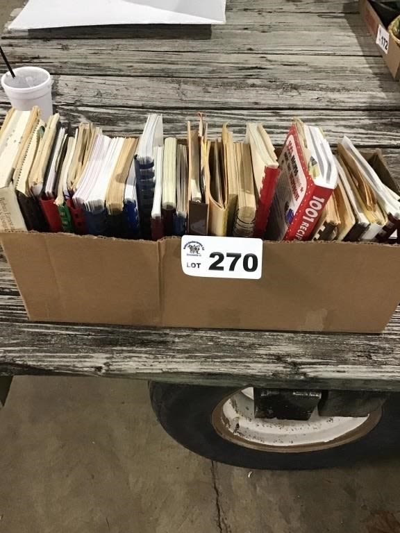 Lot 270: COOKBOOKS