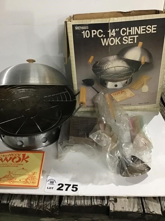 Lot 275: WOK SET