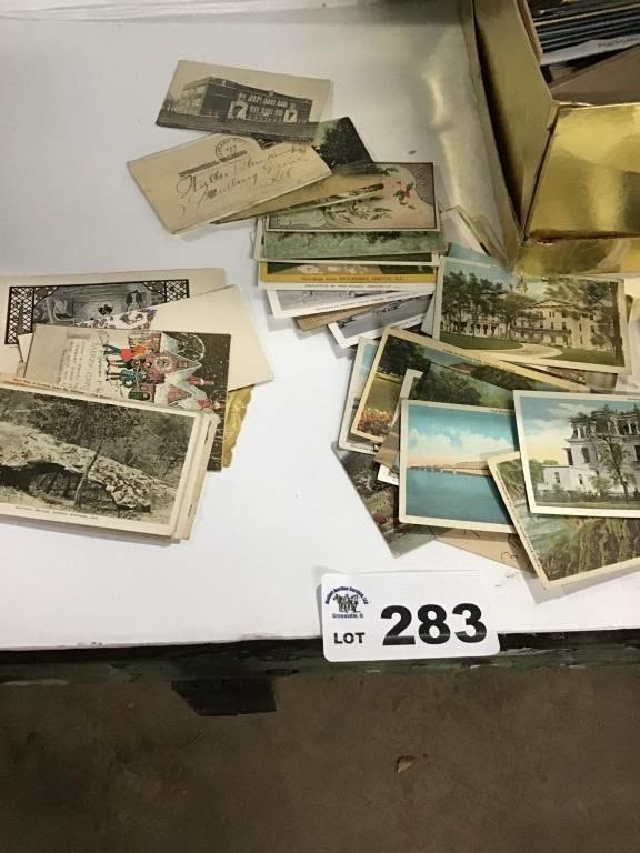 Lot 283: POSTCARDS