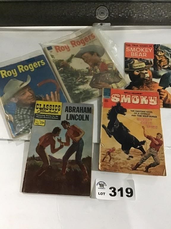 Lot 319: ROY ROGERS COMICS, SMOKEY, LINCOLN