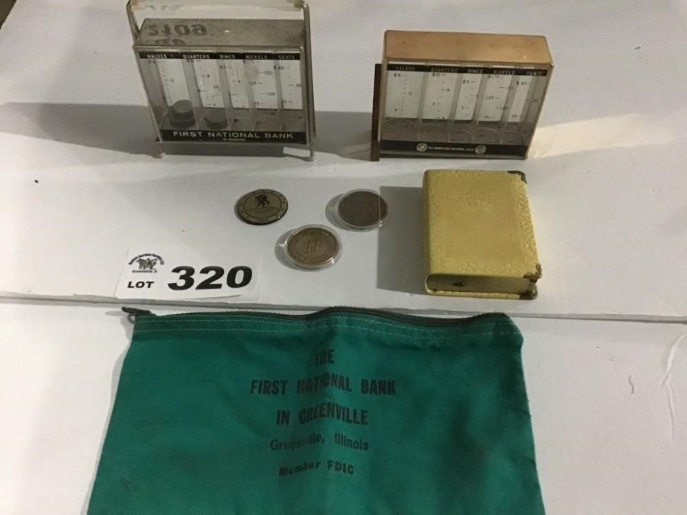 Lot 320: GREENVILLE IL BANKS MEMORABILIA , FRIGIDAIRE BANK