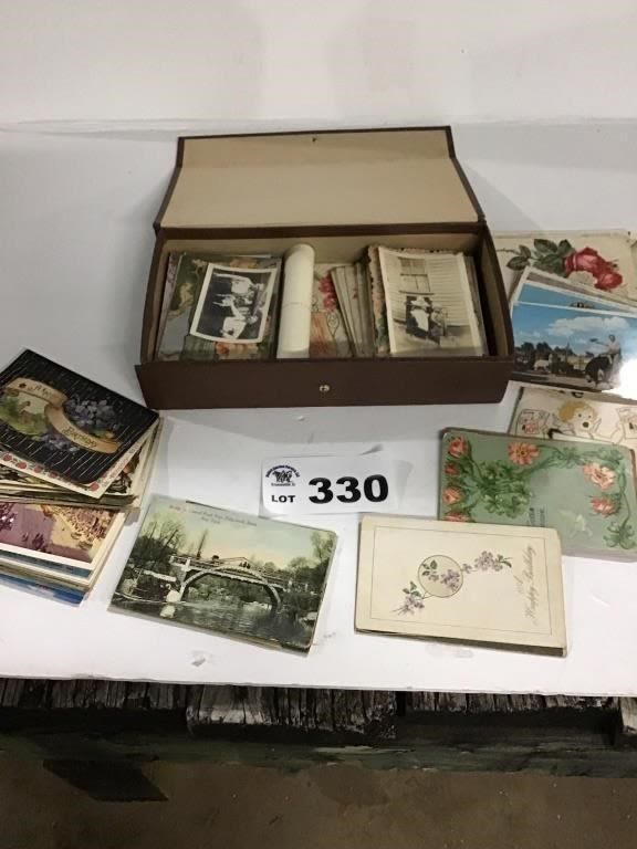 Lot 330: POSTCARDS, PICTURES