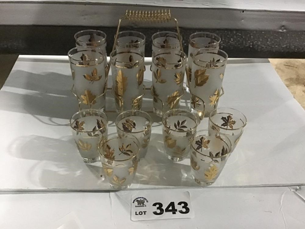 Lot 343: VINTAGE GLASSES, CARRIER