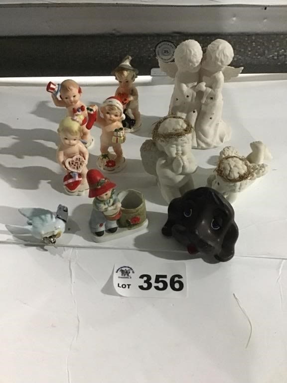 Lot 356: NAPCO BABIES, ANGELS, BIRD CLIP