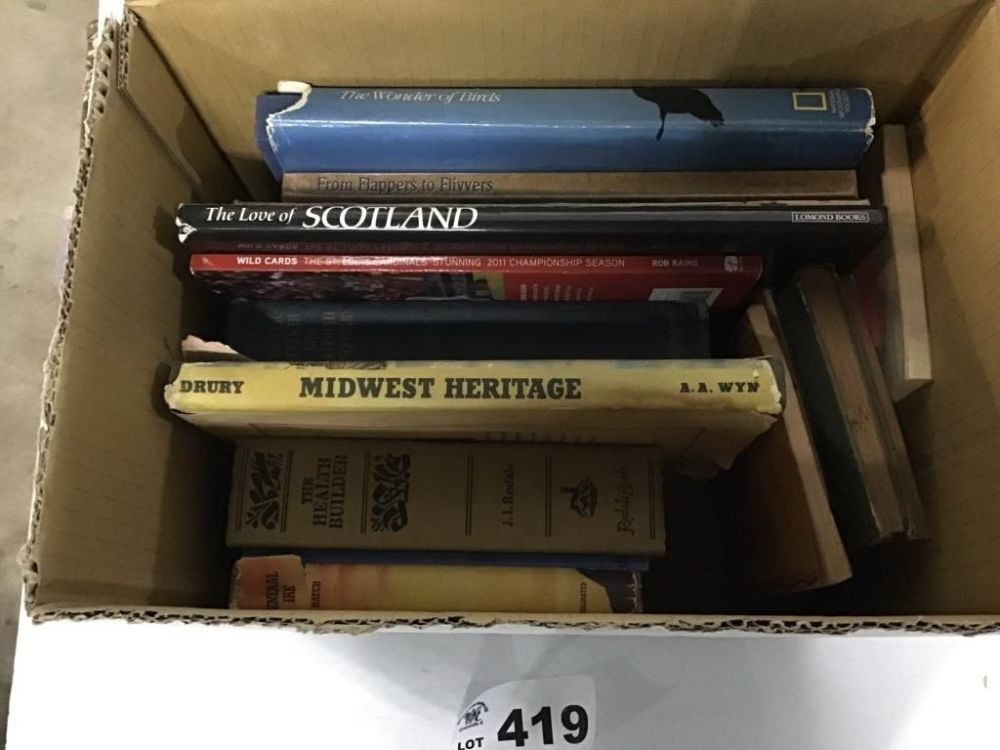 Lot 419: BOOKS