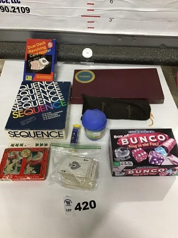 Lot 420: GAMES