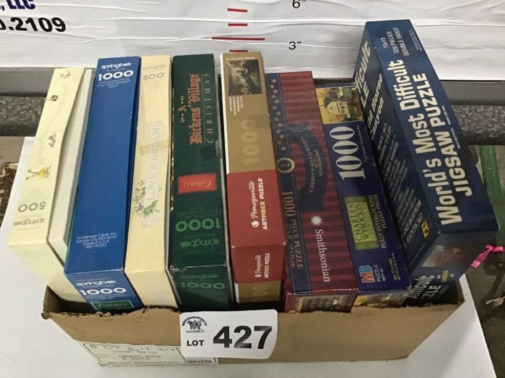 Lot 427: PUZZLES