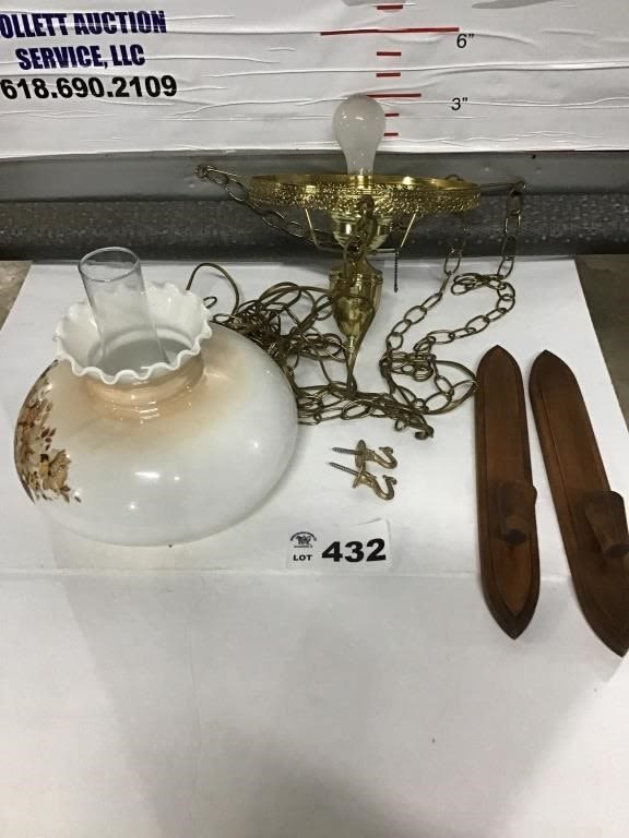 Lot 432: HANGING LIGHT, SONCES