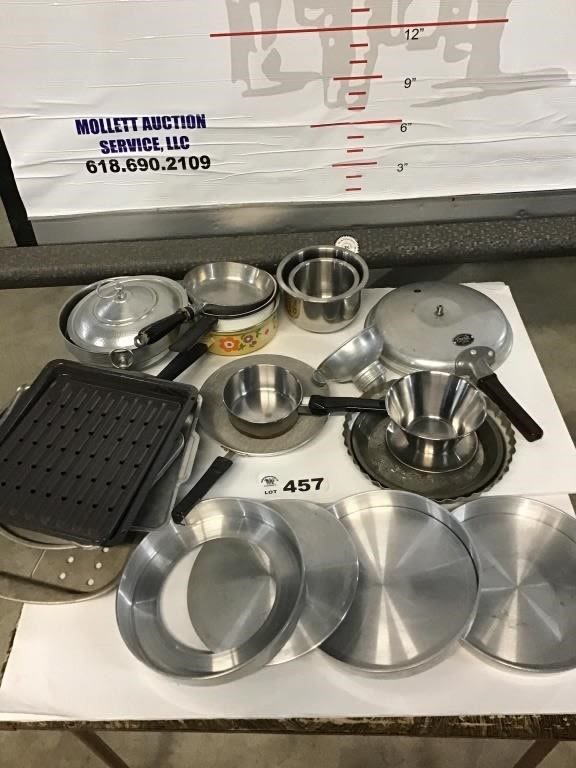 Lot 457: POTS, PANS FUNNEL