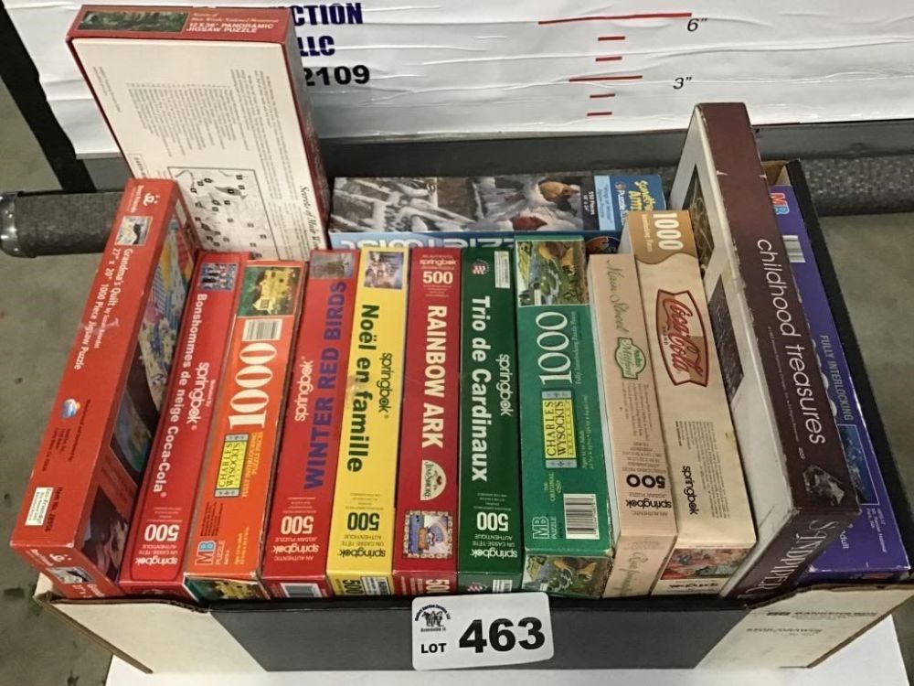 Lot 463: PUZZLES