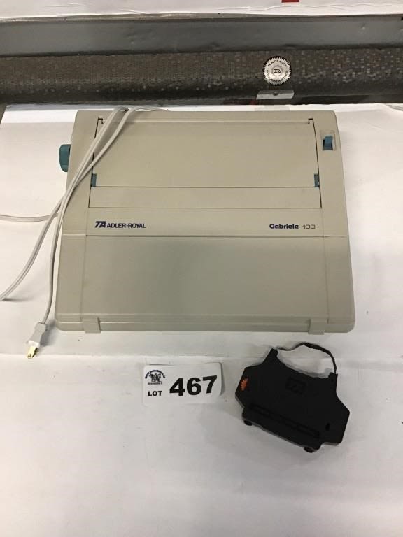 Lot 467: ADLER ROYAL ELECTRIC TYPEWRITER