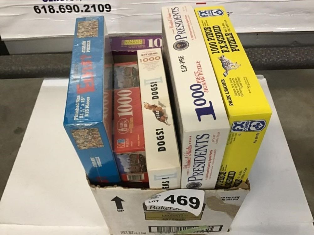 Lot 469: PUZZLES