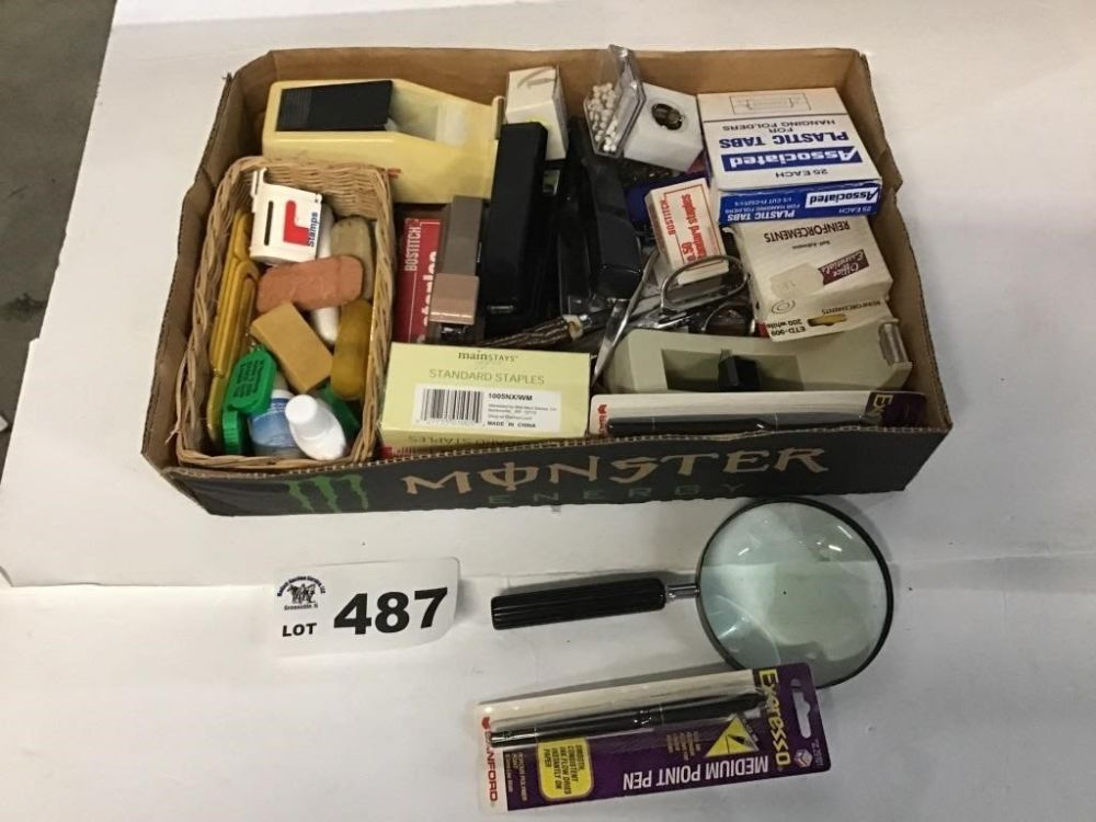 Lot 487: OFFICE SUPPLIES