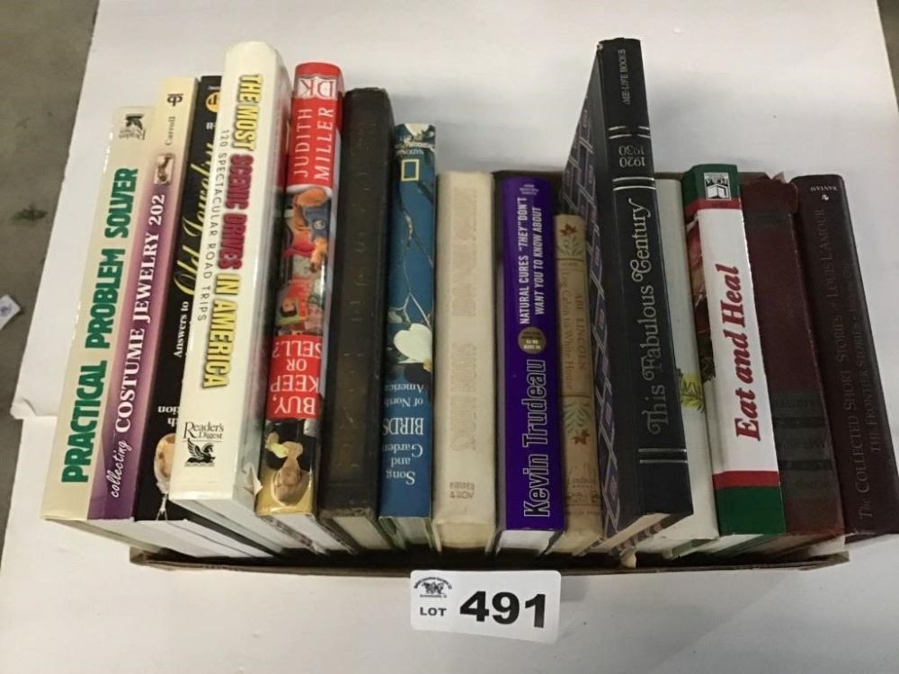 Lot 491: BOOKS