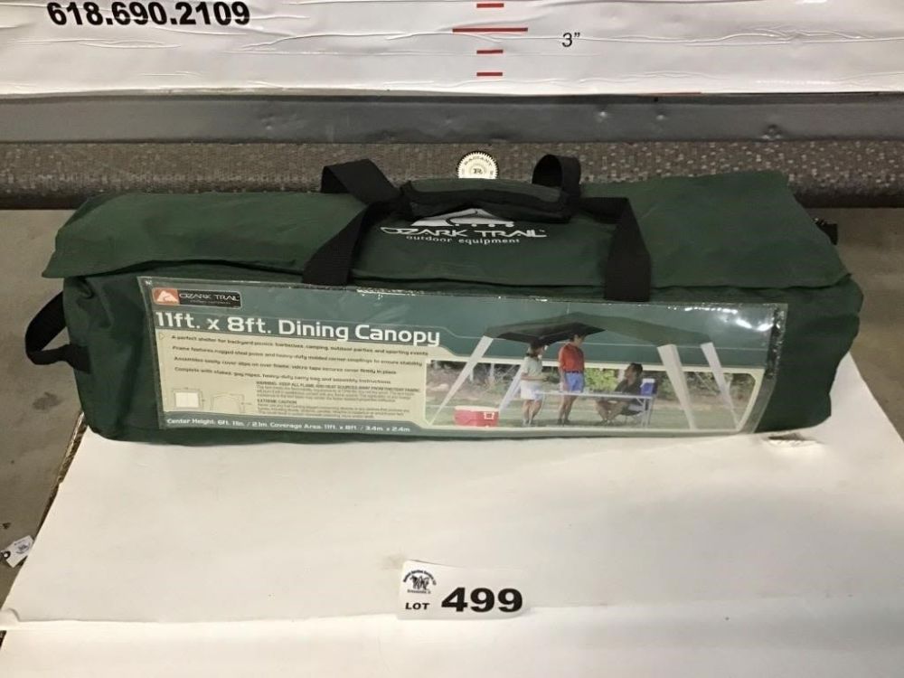 Lot 499: 11 ft x 8 ft DINING CANOPY