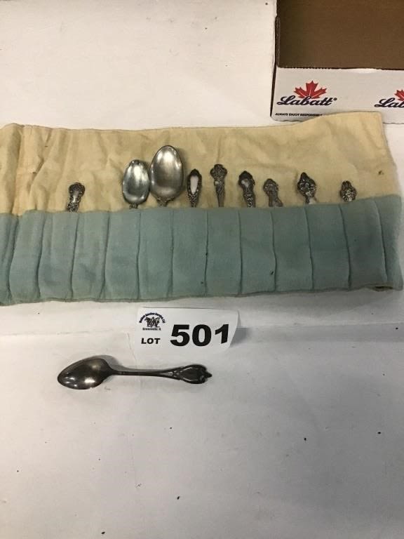Lot 501: SILVERWARE