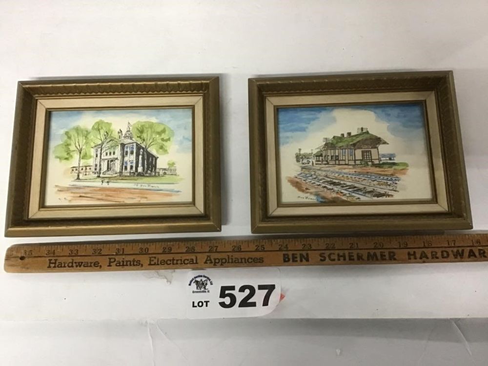 Lot 527: DON BRANCH PRAIRIE ARTIST PICTURES