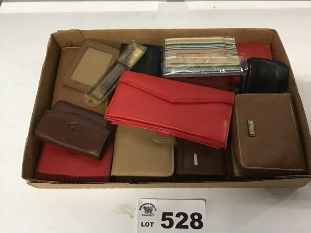 Lot 528: LADIES WALLETS