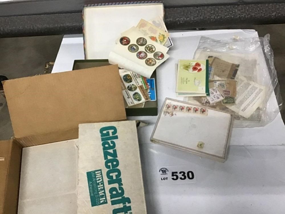 Lot 530: STAMPS, FLOOR TILES