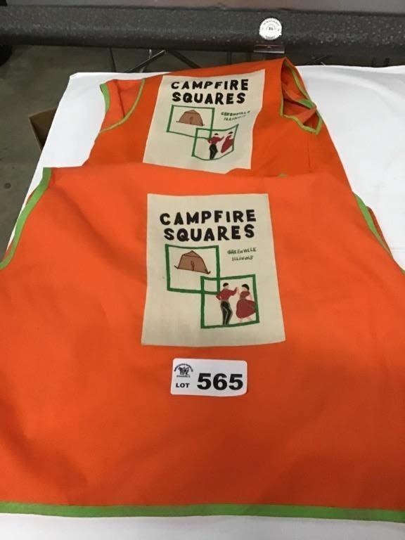 Lot 565: CAMPFIRE SQUARE VESTS