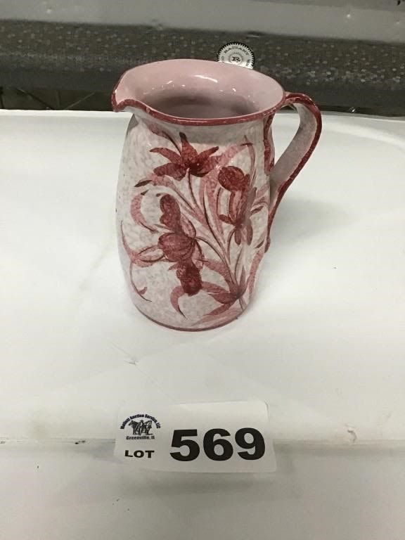 Lot 569: UNUSUAL PITCHER. MADE IN IYALY 7:5 inches tall