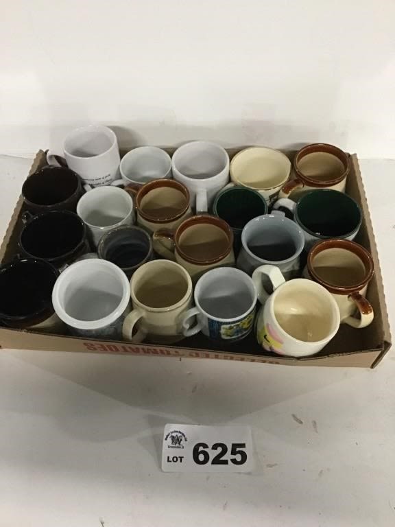 Lot 625: COFFEE MUGS