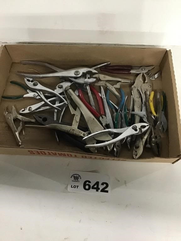 Lot 642: PLIERS, VISE GRIPS