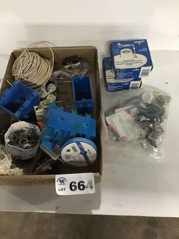 Lot 664: ELECTRICAL SUPPLIES