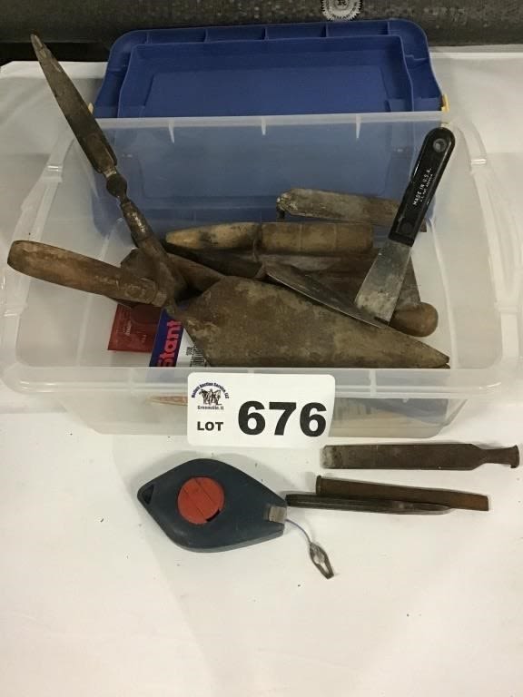 Lot 676: PUNCHES, STRING, SCRAPERS