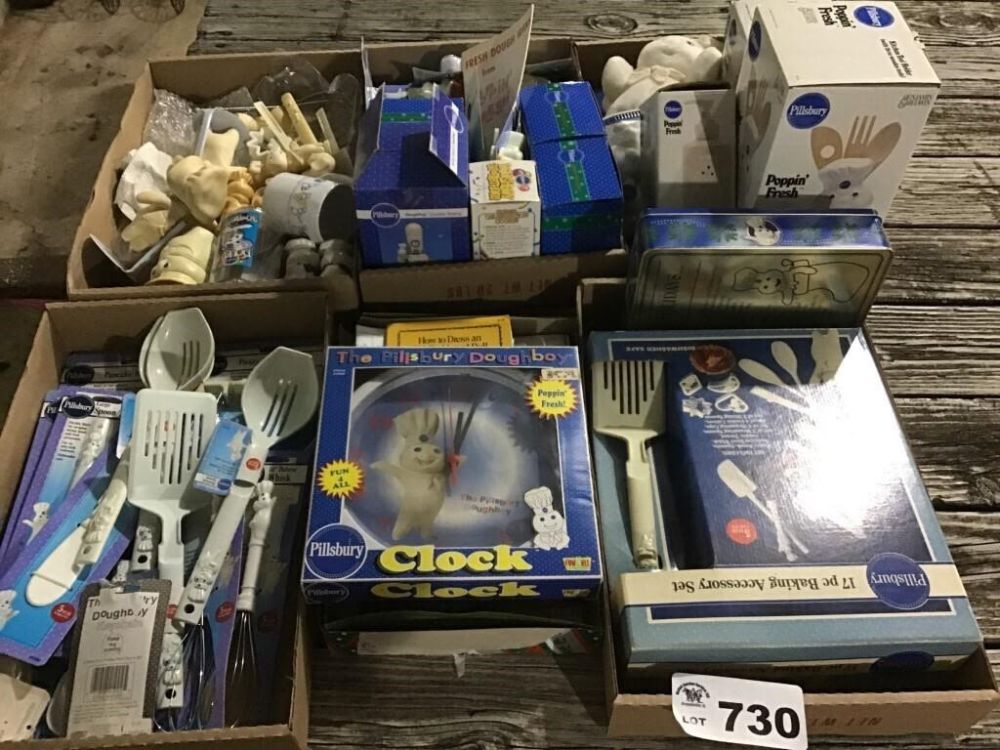 Lot 730: PILLSBURY DOUGH BOY LOT