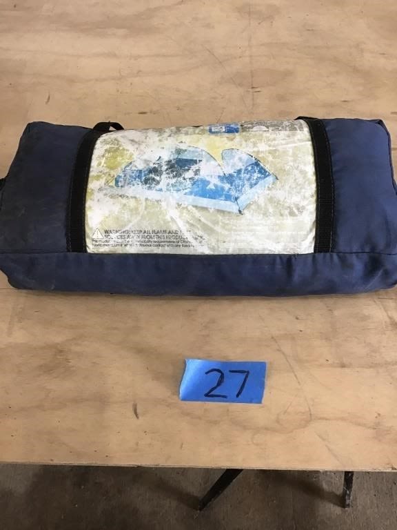 Lot 27: 2. PERSON DOME TENT