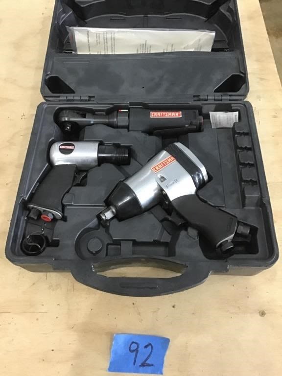Lot 92: CRAFTSMAN PNEUMATIC SET.   NIB