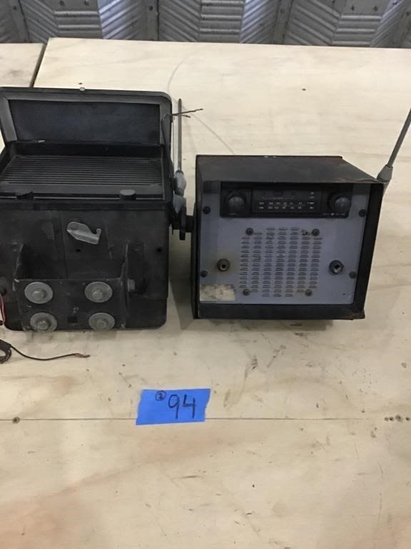 Lot 94: 2-  TRACTOR RADIOS