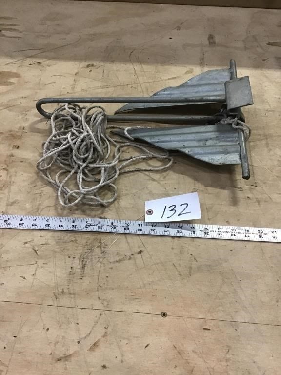 Lot 132: BOAT ANCHOR